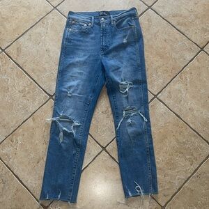 Gap high-rise vintage jeans, slim, 2/26 waist